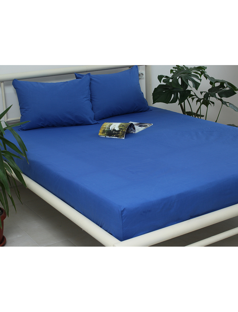 Простирадло на резинці + наволочки 180х200х20 Princess Blue