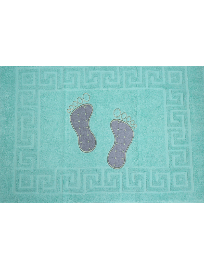 Полотенце махровое Ножки цвет: аква (Турция)