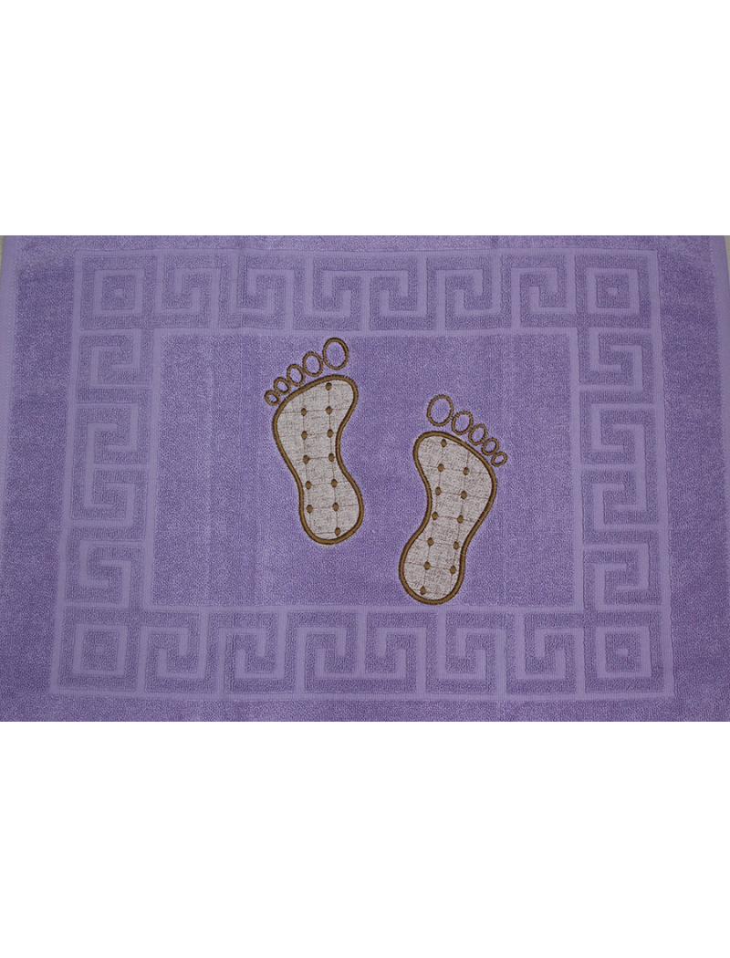 Полотенце махровое Ножки цвет: сиреневый (Турция)