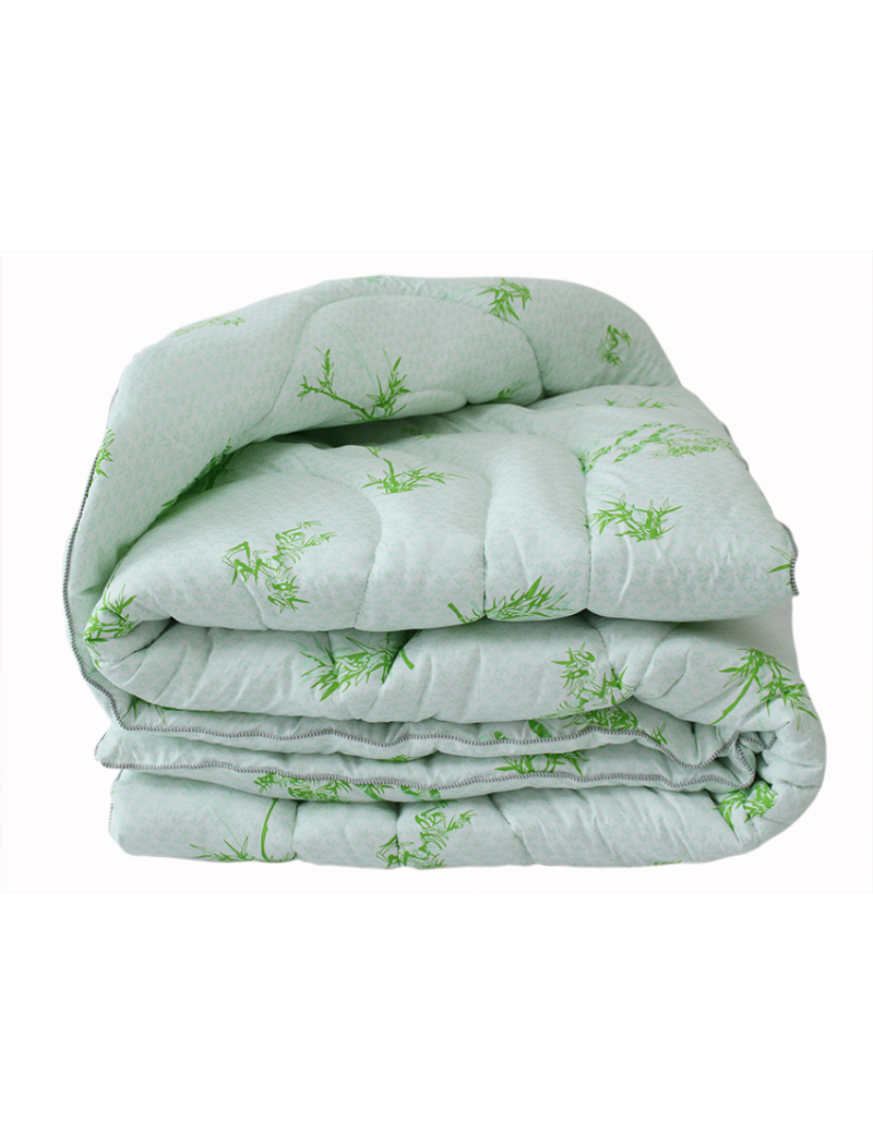 Одеяло лебяжий пух Bamboo white евро + 2 подушки 50х70