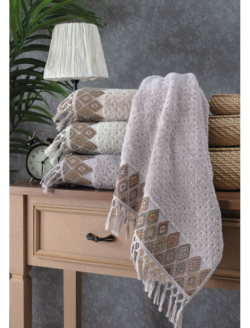 Kilim kozali 4в1 полотенца 70х140см. Пенье. Pupilla Турция.