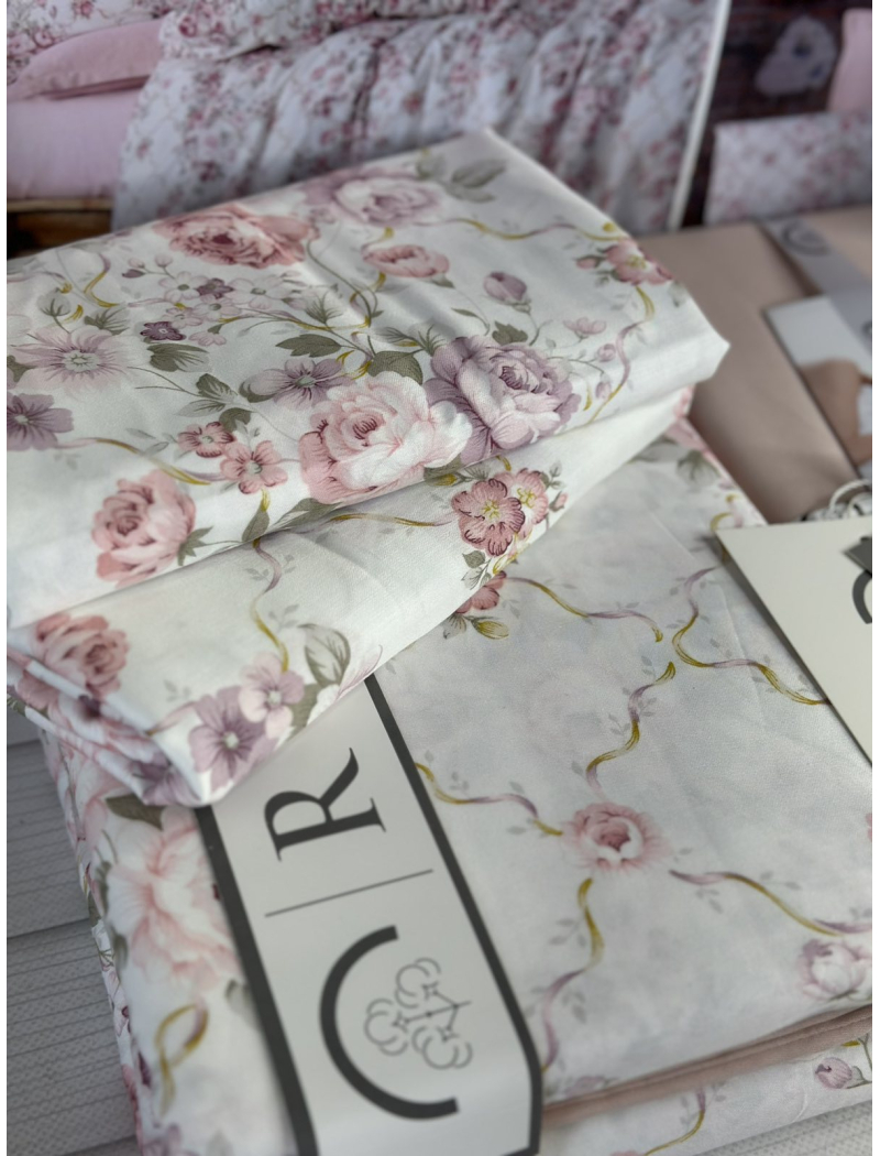 Luna сатинова постільна білизна. Євро розмір. Romeo home Туреччина.