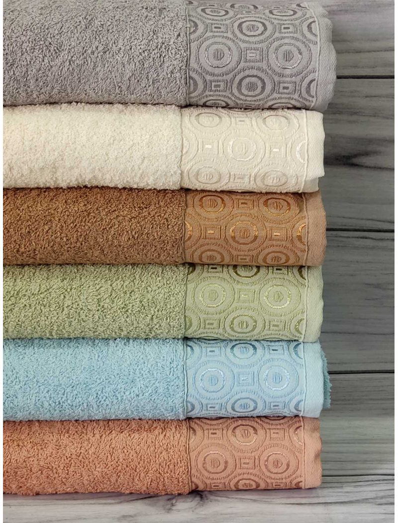 Mame 508 50х90см., 6 шт/уп. махрові рушники. Бавовна. Туреччина