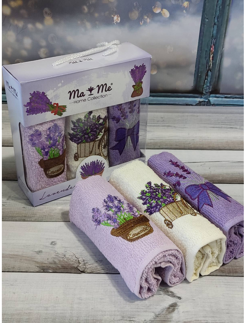 Mame Lavanta 3в1 кухонні рушники 30х50см.