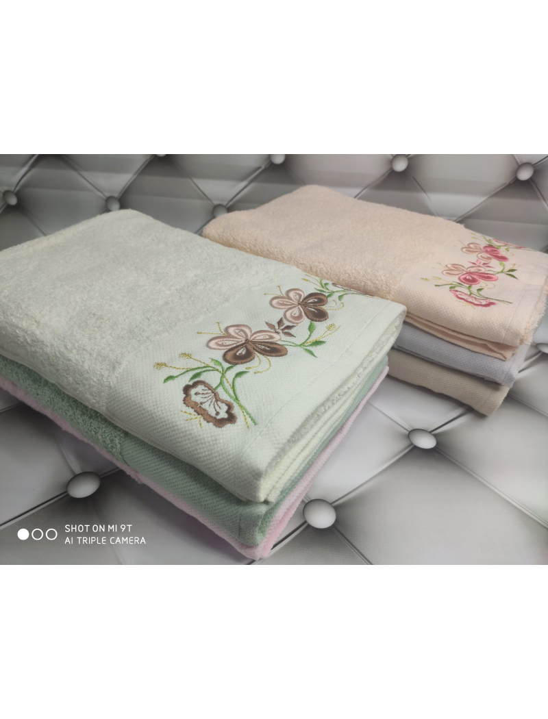 3D Ramaska 50х90см., 6 шт/уп. махрові рушники 3D