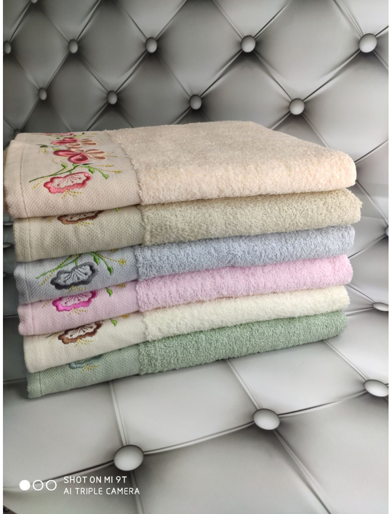 3D Ramaska 50х90см., 6 шт/уп. махрові рушники 3D