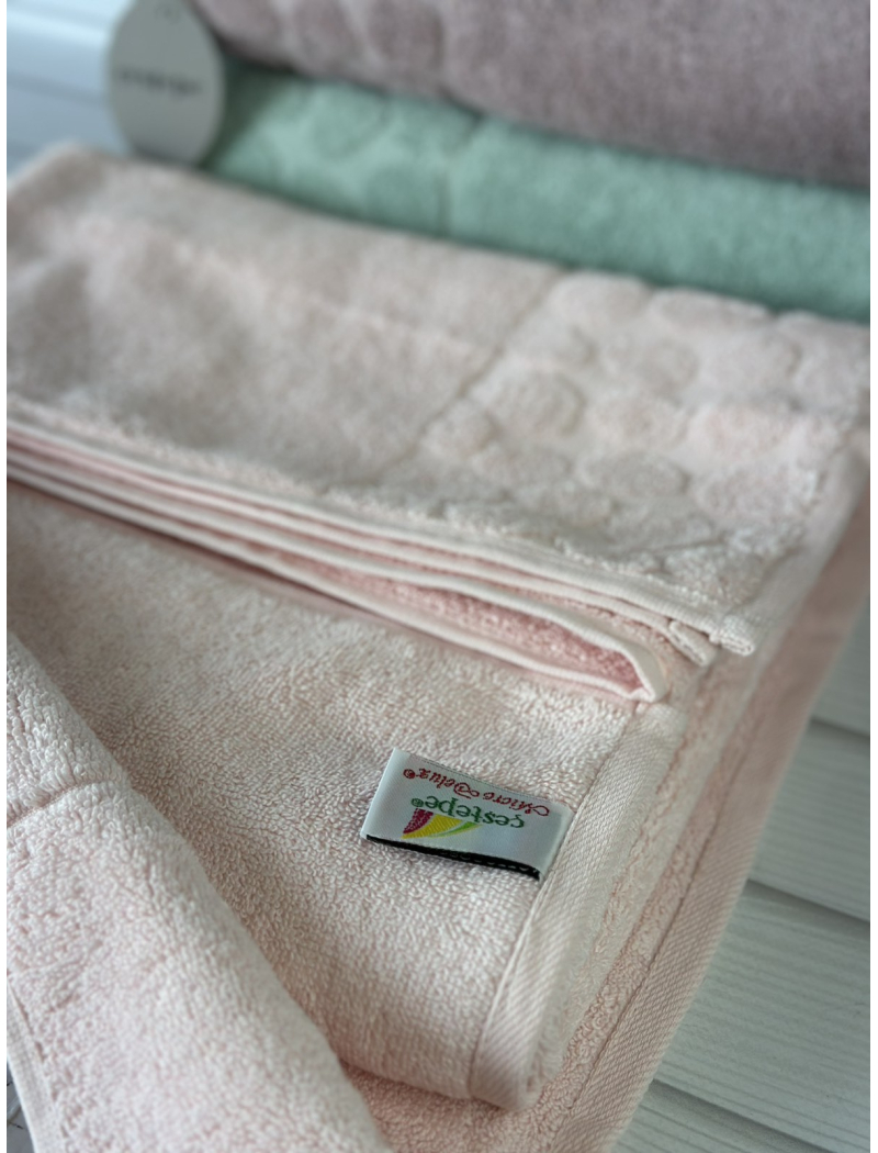 Micro delux Stone рушники 50х90см., 6 шт/уп. Мікрокоттон. CestepeТуреччина.