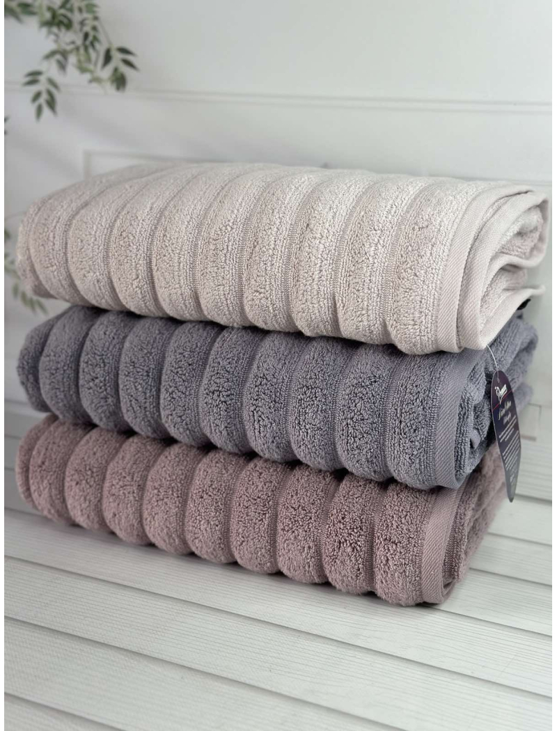 Micro Premium Royal murdum рушники 70х140см., 3 шт/уп. Мікрокоттон. CestepeТуреччина.