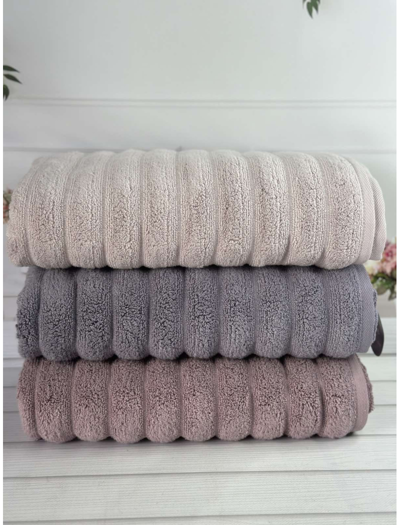 Micro Premium Royal murdum рушники 70х140см., 3 шт/уп. Мікрокоттон. CestepeТуреччина.