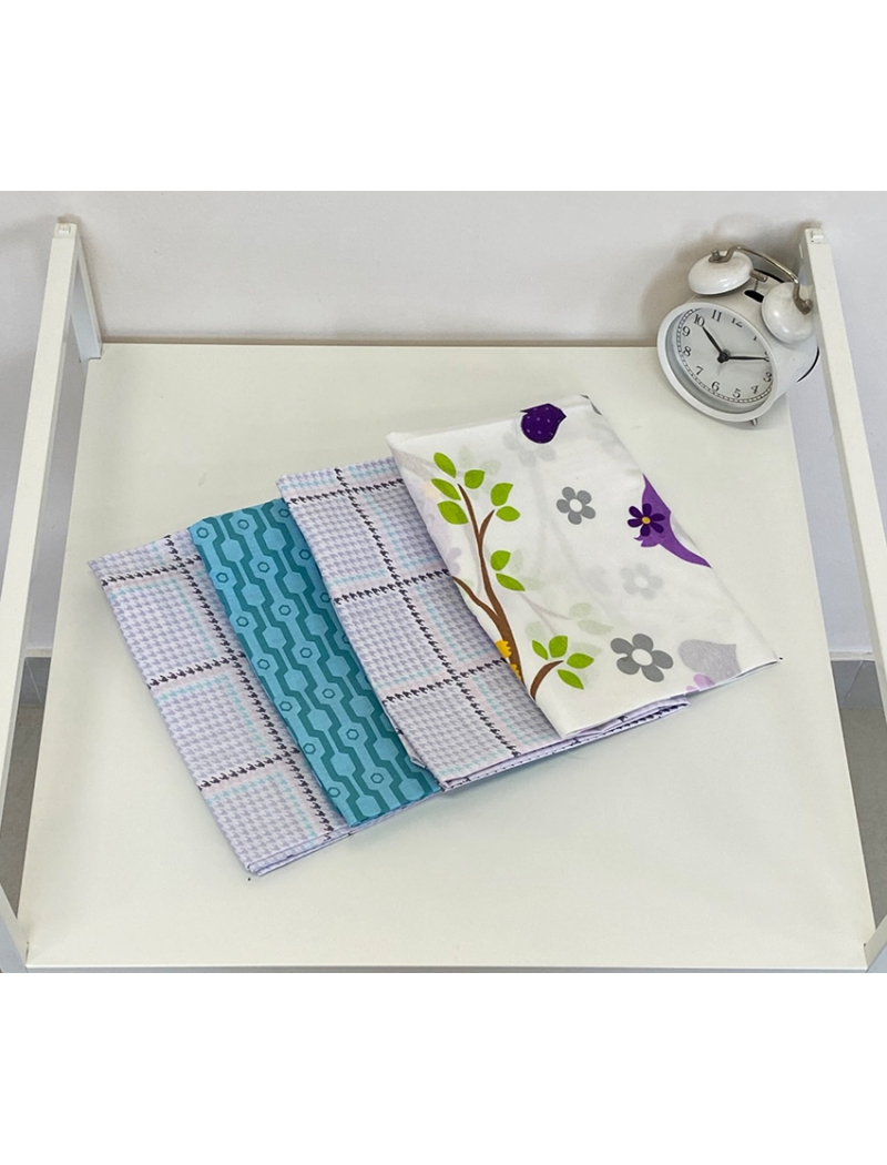 Набор наволочек 4 шт. ренфорс Микс №26