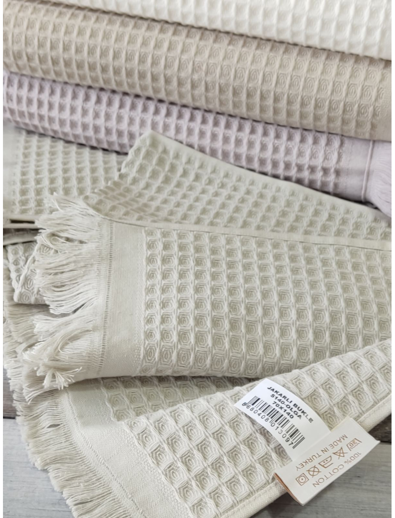 Olga вафельні рушники 70х140см., 6 шт/уп. Pupilla Туреччина.