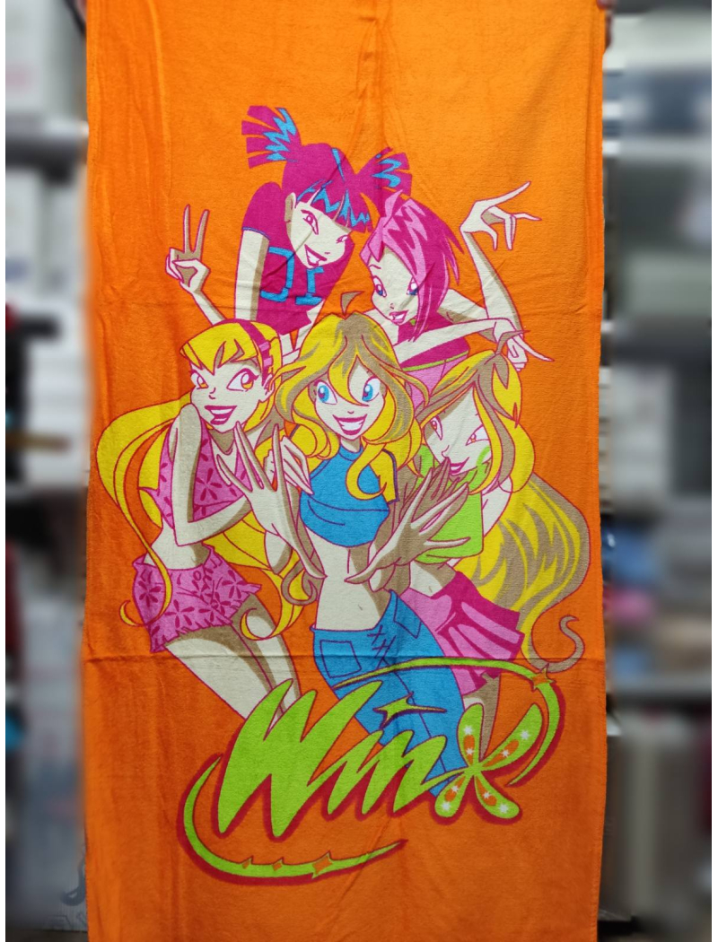 Пляжное полотенце Winx oranc 75х150см. Турция.