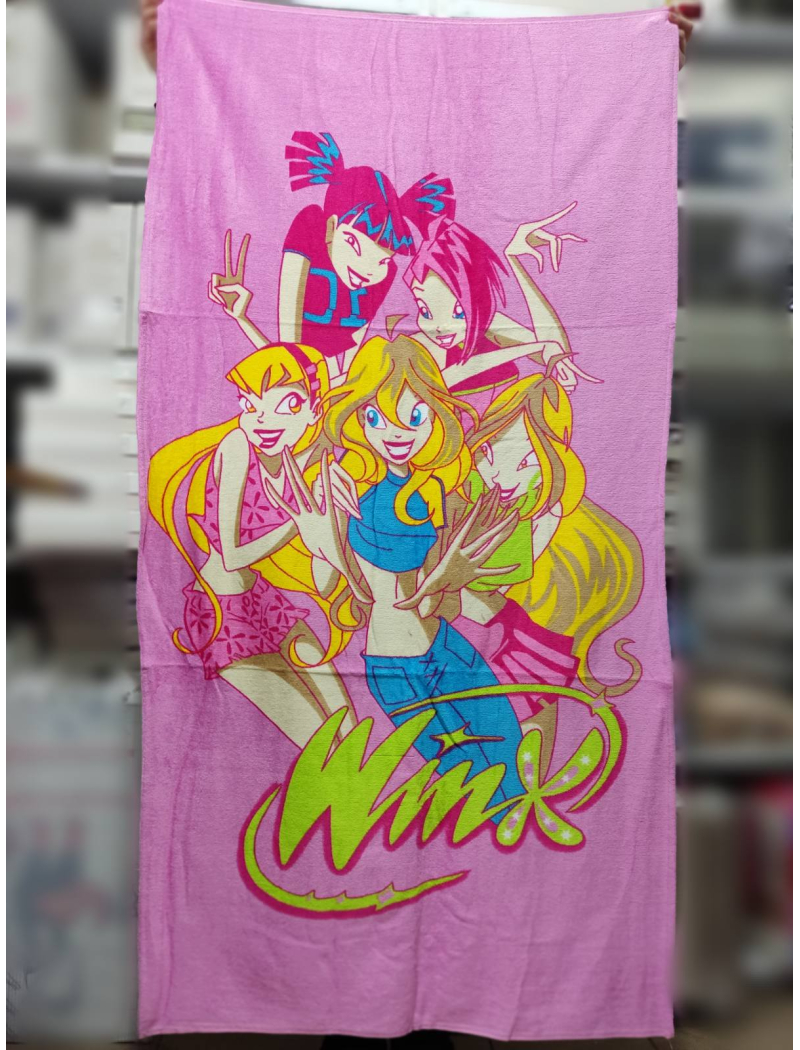 Пляжний рушник Winx pembe 75х150см. Туреччина.