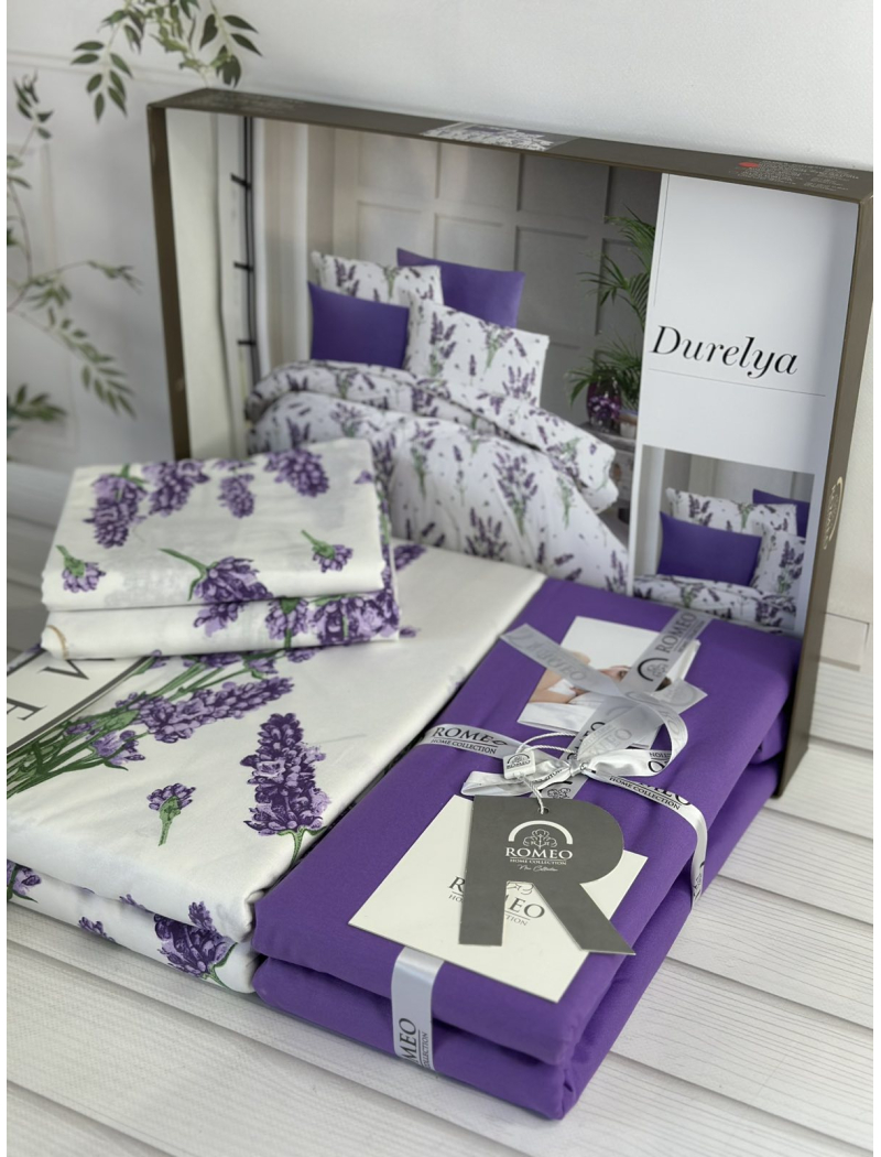 Poplin Durelya постіль з поплин. Євро розмір. Romeo home Туреччина.