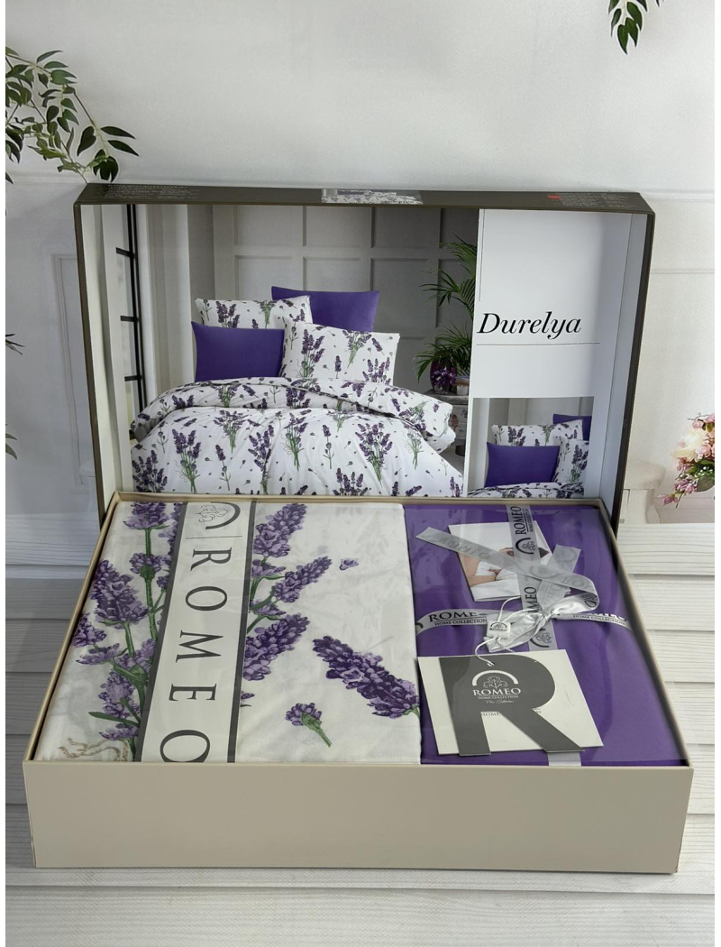 Poplin Durelya постіль з поплин. Євро розмір. Romeo home Туреччина.