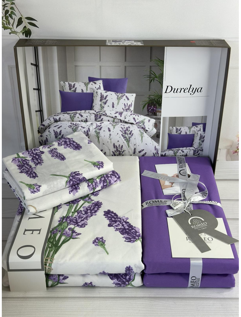 Poplin Durelya постіль з поплин. Євро розмір. Romeo home Туреччина.