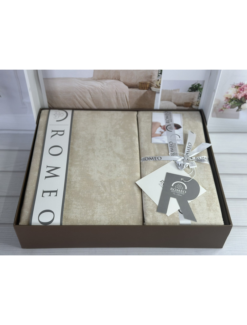 Poplin Eresme постіль з поплин. Євро розмір. Romeo home Туреччина.