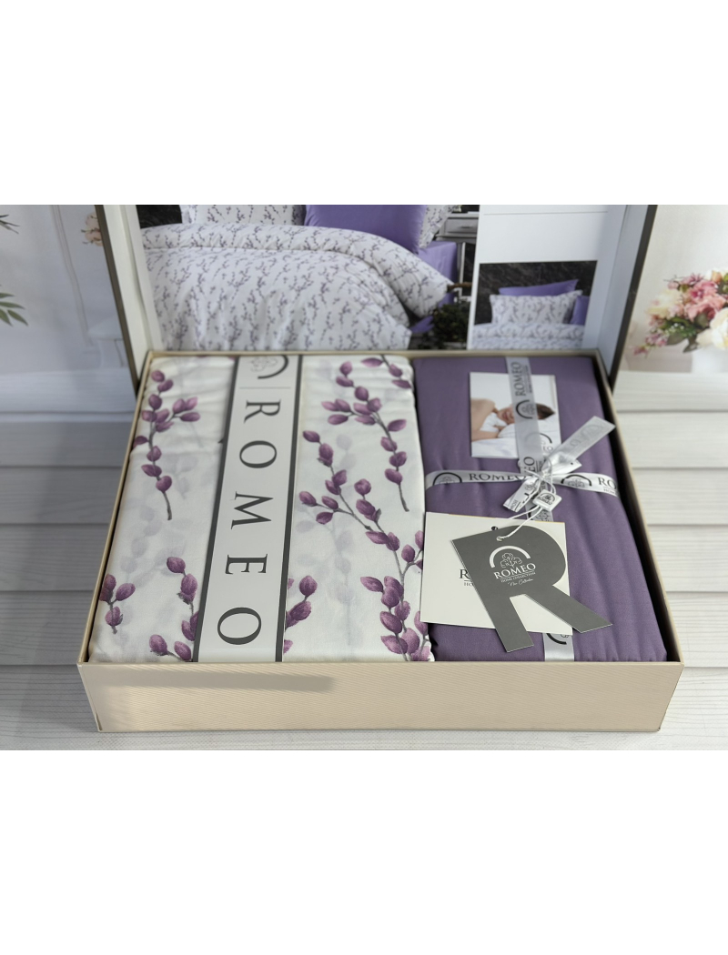Poplin Eskenem постіль з поплин. Євро розмір. Romeo home Туреччина.