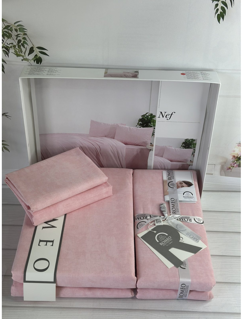 Poplin Nef постіль з поплин. Євро розмір. Romeo home Туреччина.