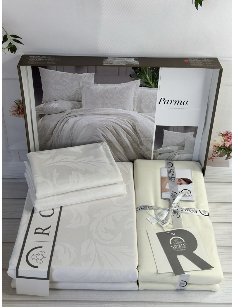 Poplin Parma постіль з поплин. Євро розмір. Romeo home Туреччина.