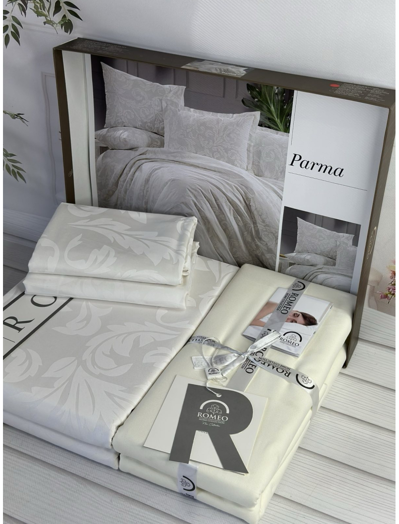 Poplin Parma постіль з поплин. Євро розмір. Romeo home Туреччина.