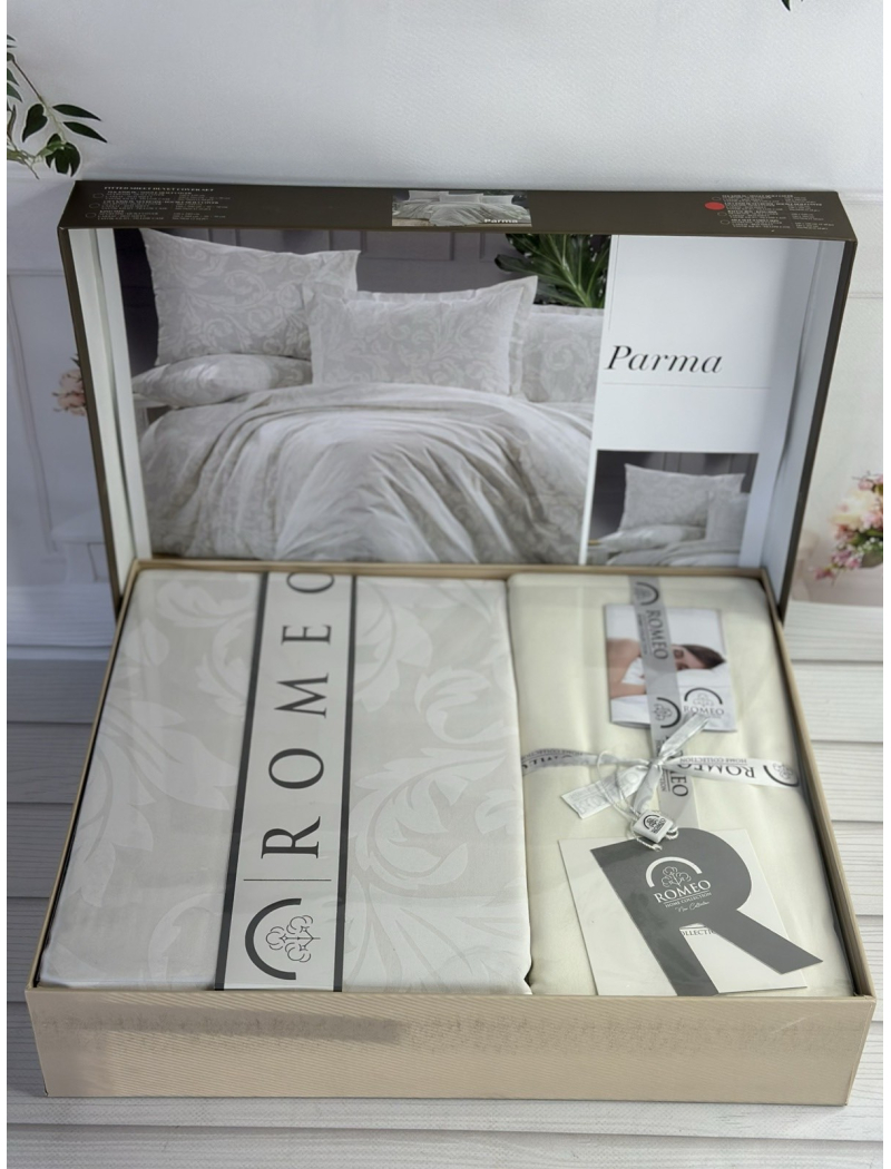 Poplin Parma постіль з поплин. Євро розмір. Romeo home Туреччина.