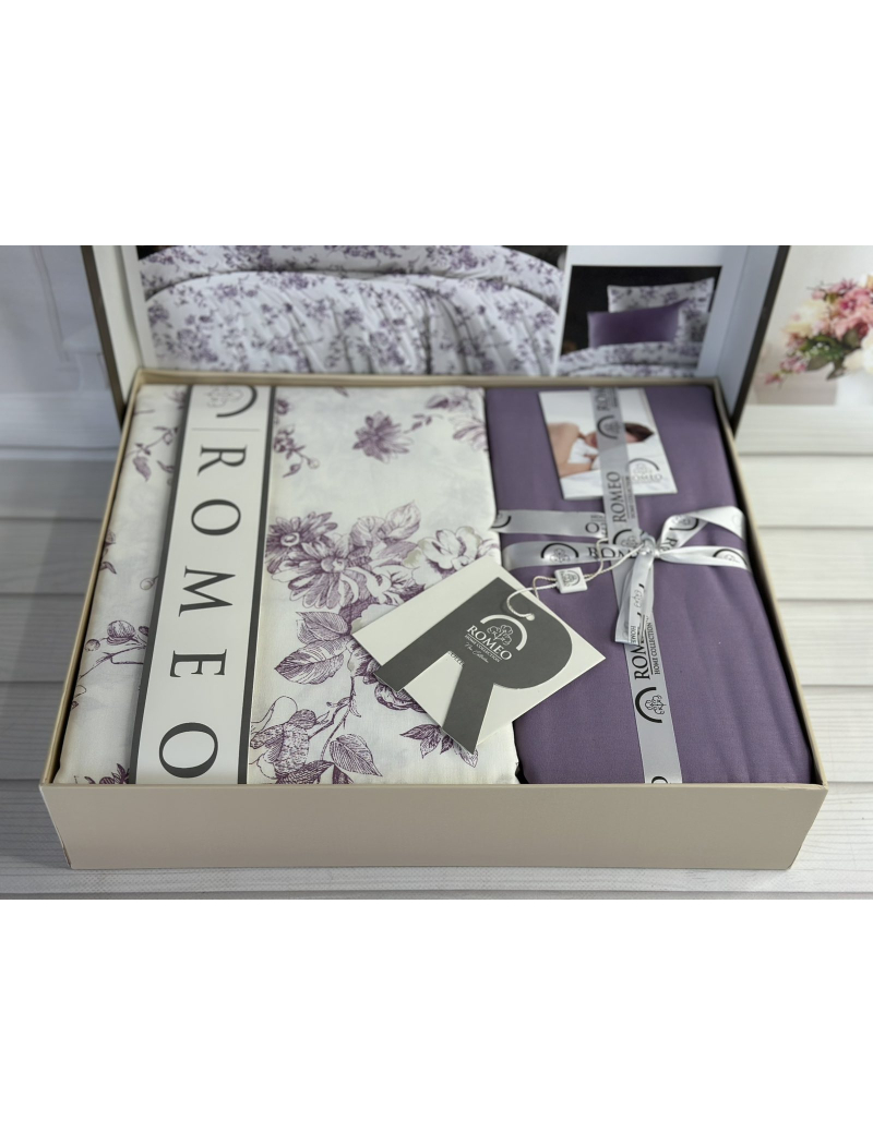 Poplin Purtane постіль з поплин. Євро розмір. Romeo home Туреччина.