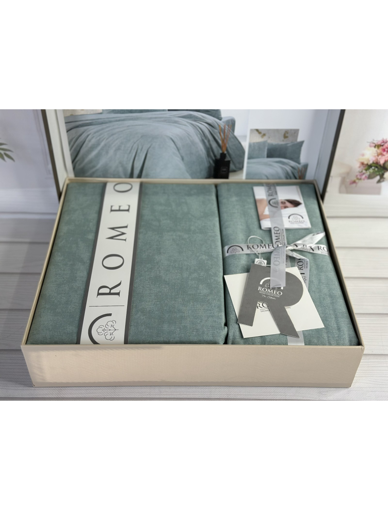 Poplin Rem постіль з поплин. Євро розмір. Romeo home Туреччина.