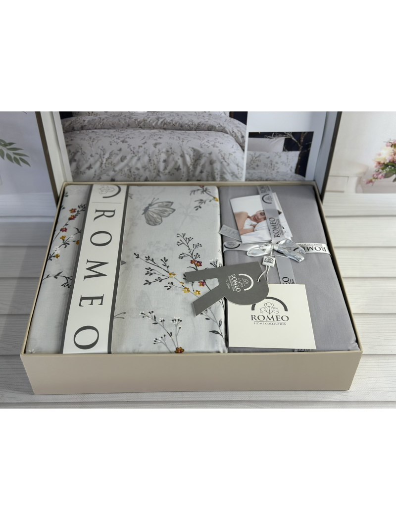 Poplin Rlenss постіль з поплин. Євро розмір. Romeo home Туреччина.