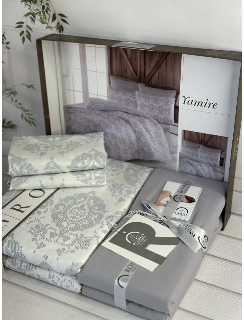 Poplin Yamire постіль з поплин. Євро розмір. Romeo home Туреччина.