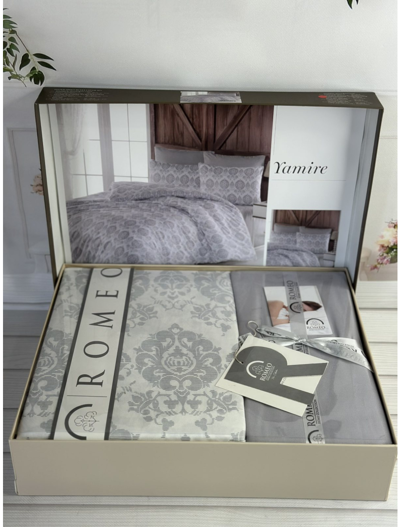 Poplin Yamire постіль з поплин. Євро розмір. Romeo home Туреччина.