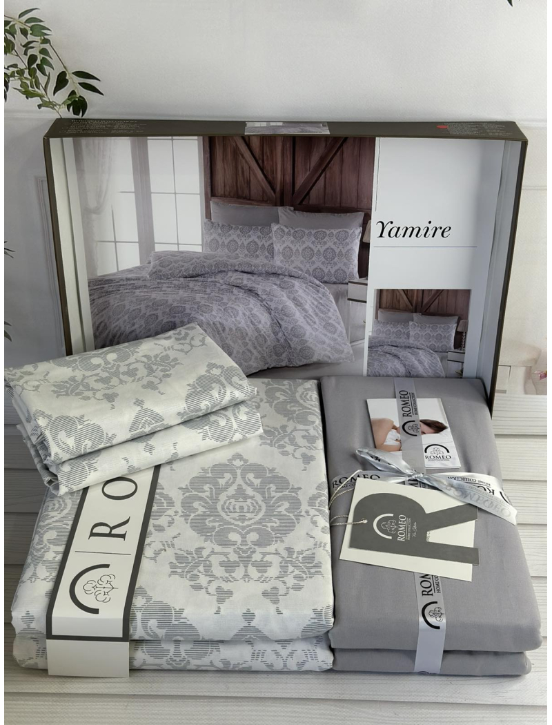 Poplin Yamire постіль з поплин. Євро розмір. Romeo home Туреччина.