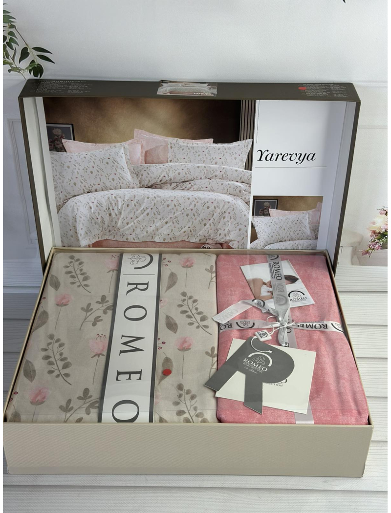 Poplin Yarevya постіль з поплин. Євро розмір. Romeo home Туреччина.