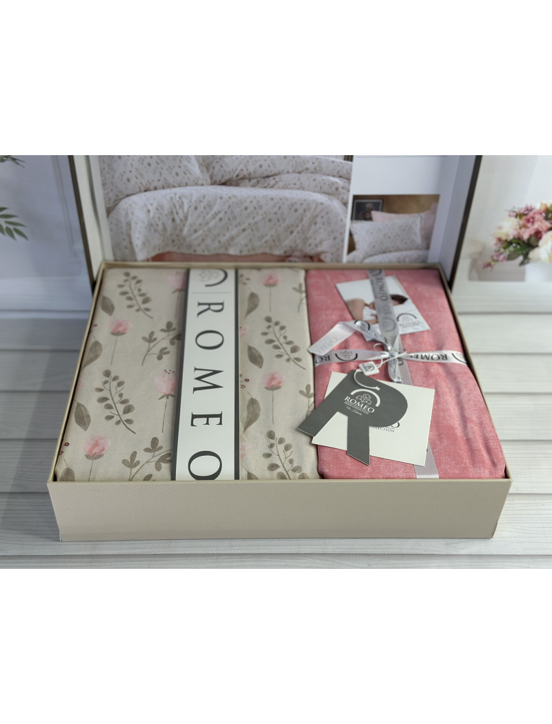 Poplin Yarevya постіль з поплин. Євро розмір. Romeo home Туреччина.
