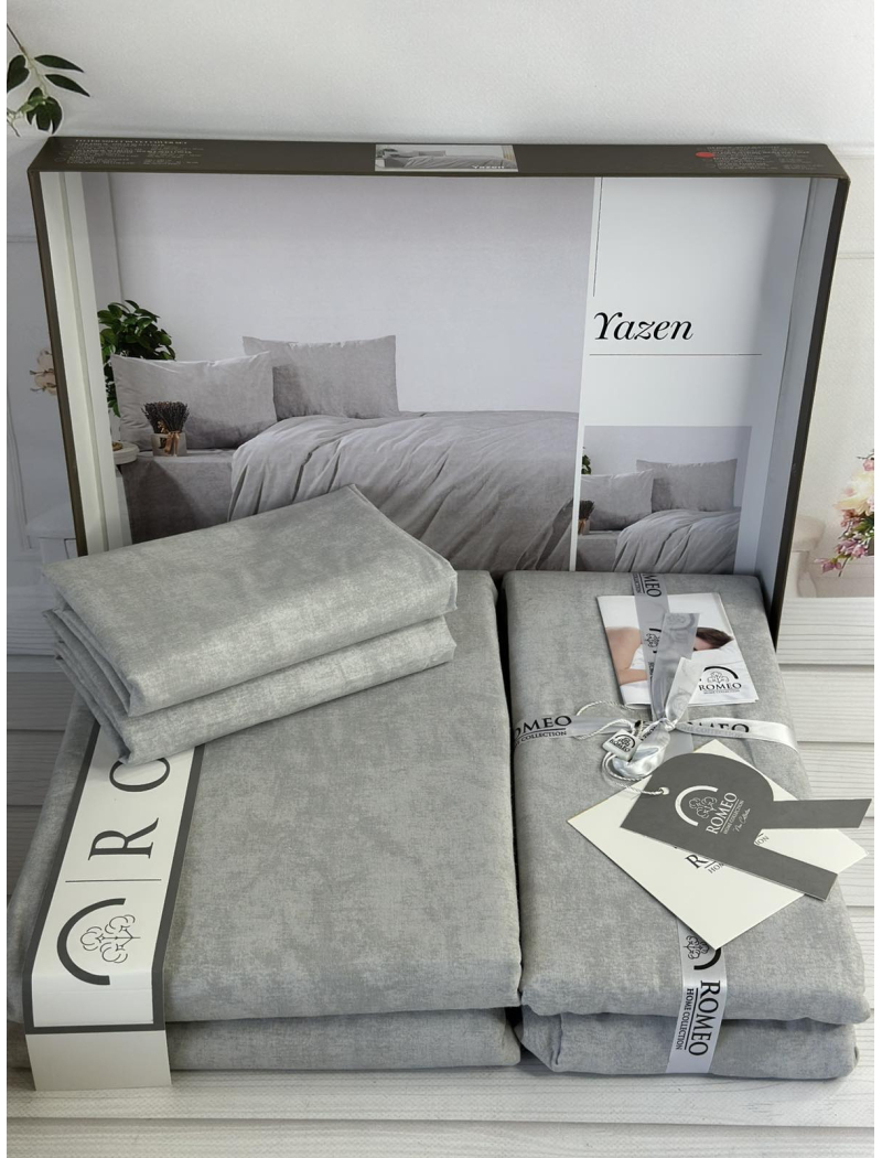Poplin Yazen постіль з поплин. Євро розмір. Romeo home Туреччина.