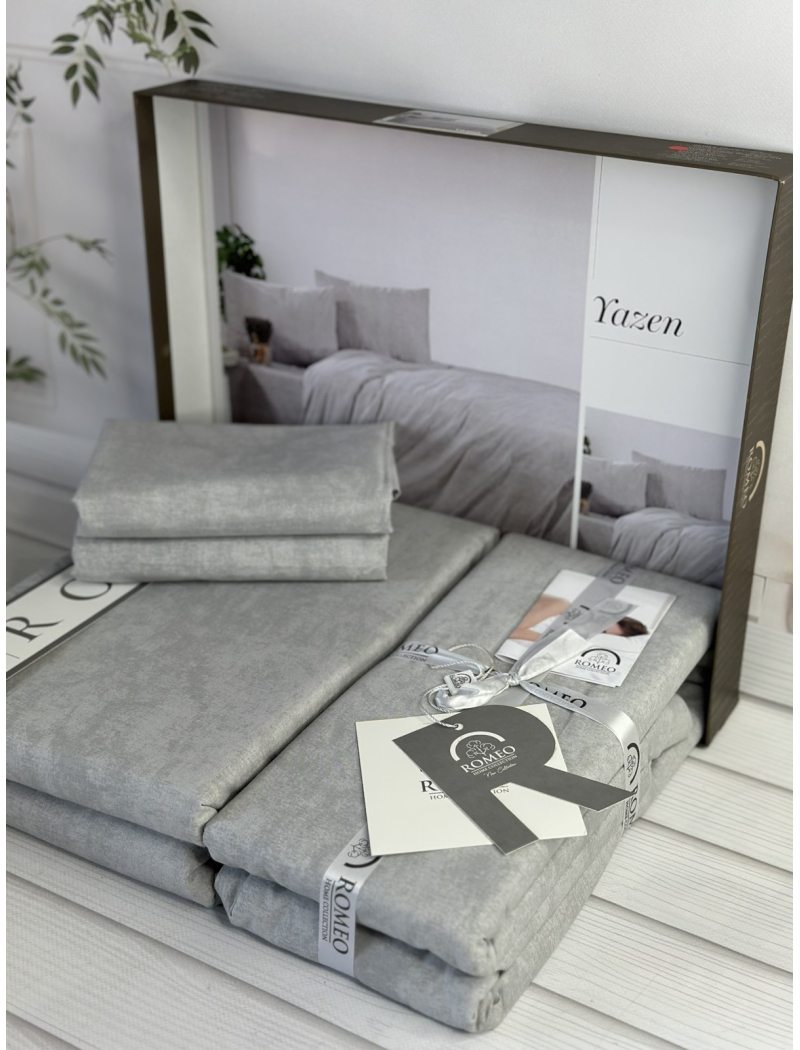 Poplin Yazen постіль з поплин. Євро розмір. Romeo home Туреччина.