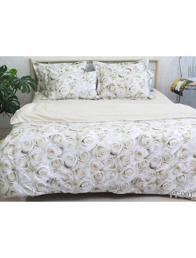 Комплект постельного белья с компаньоном (семейный) PT-001
