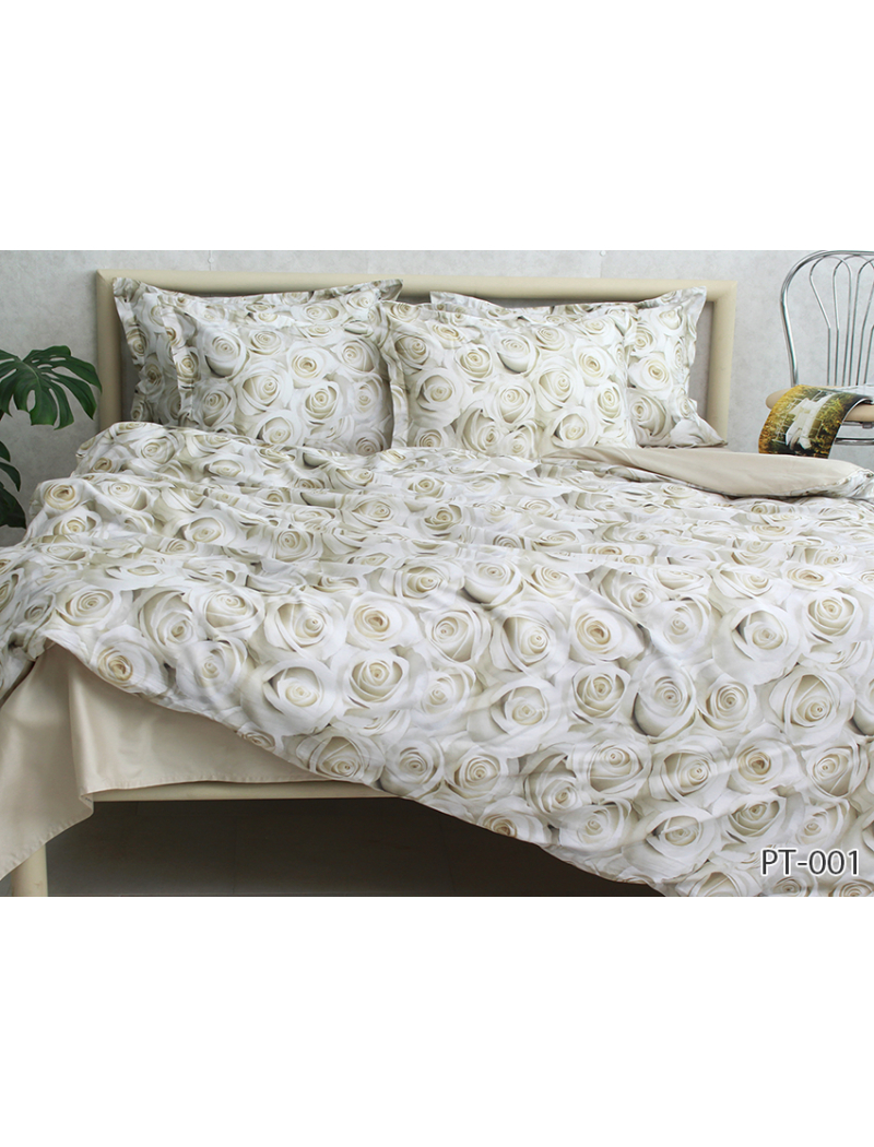 Комплект постельного белья с компаньоном (семейный) PT-001