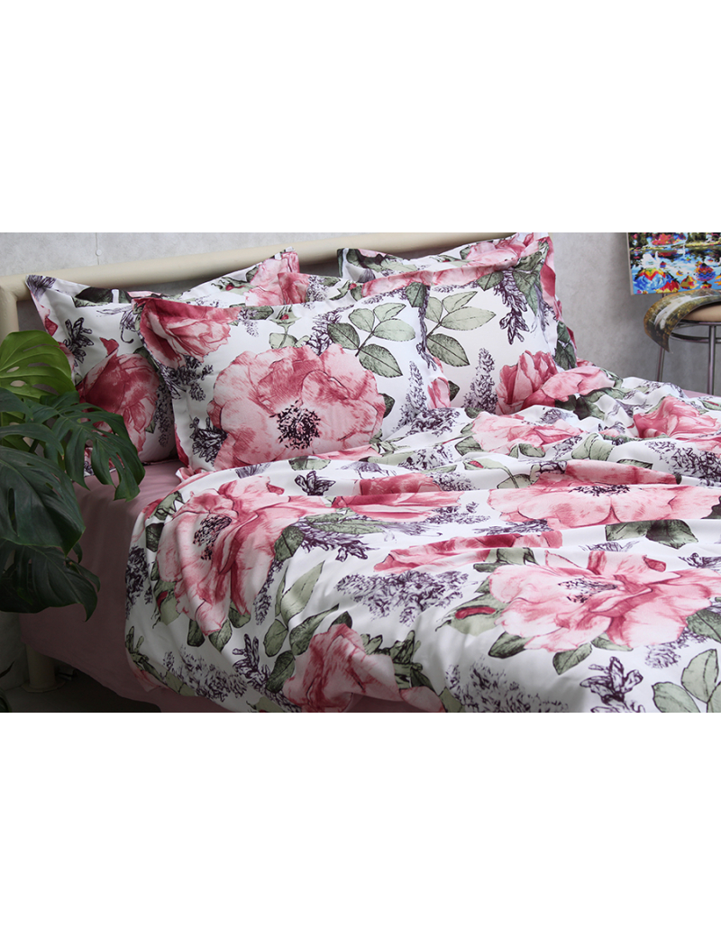 Комплект постельного белья с компаньоном (семейный) PT-022