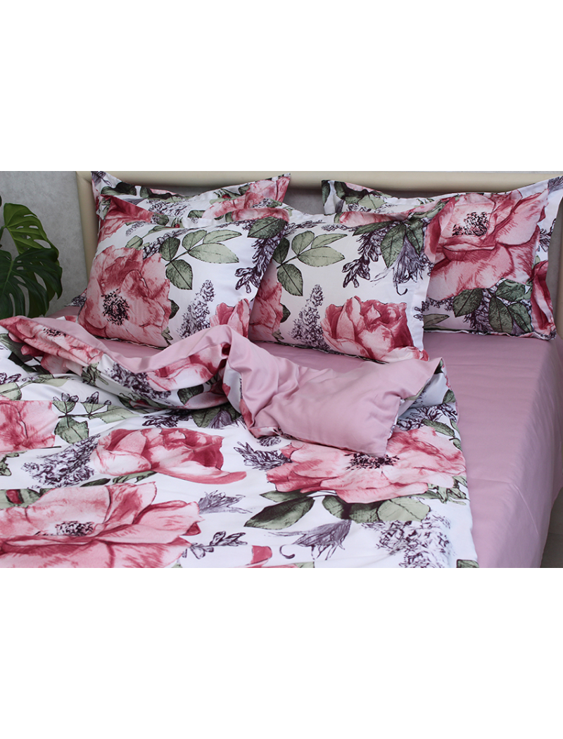 Комплект постельного белья с компаньоном (евро) PT-022