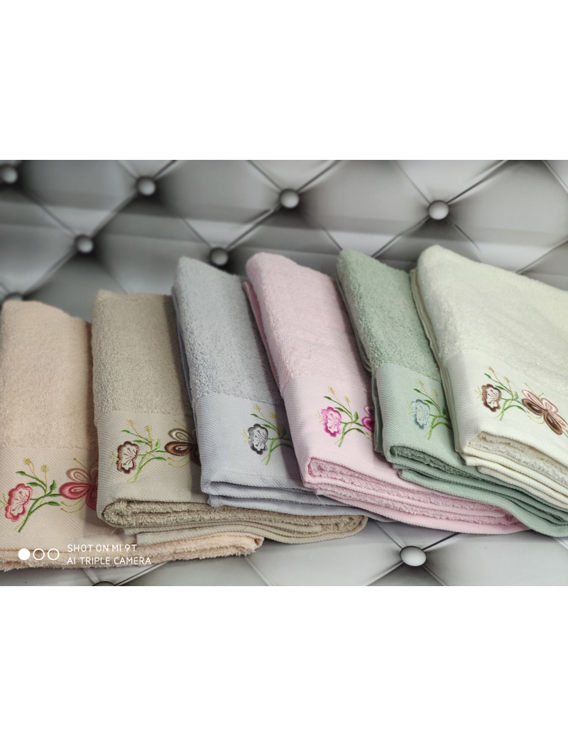 3D Ramaska 70х140см., 6 шт/уп. Банні махрові рушники Mame Туреччина