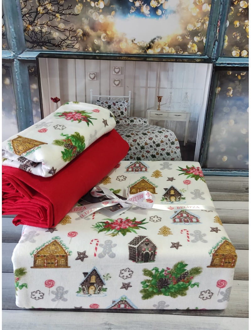 Romove фланелева постіль. Полуторний розмір. Belizza Туреччина.