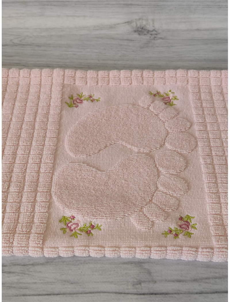 Рожеві рушники під ноги 50х70см. Махра. Karina Туреччина