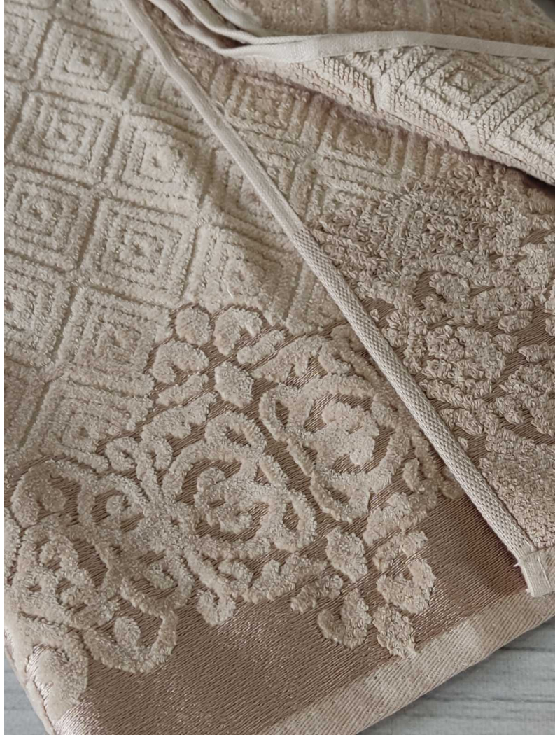 Sanel велюрові рушники 70х140см., 6 шт/уп. Pupilla Туреччина.