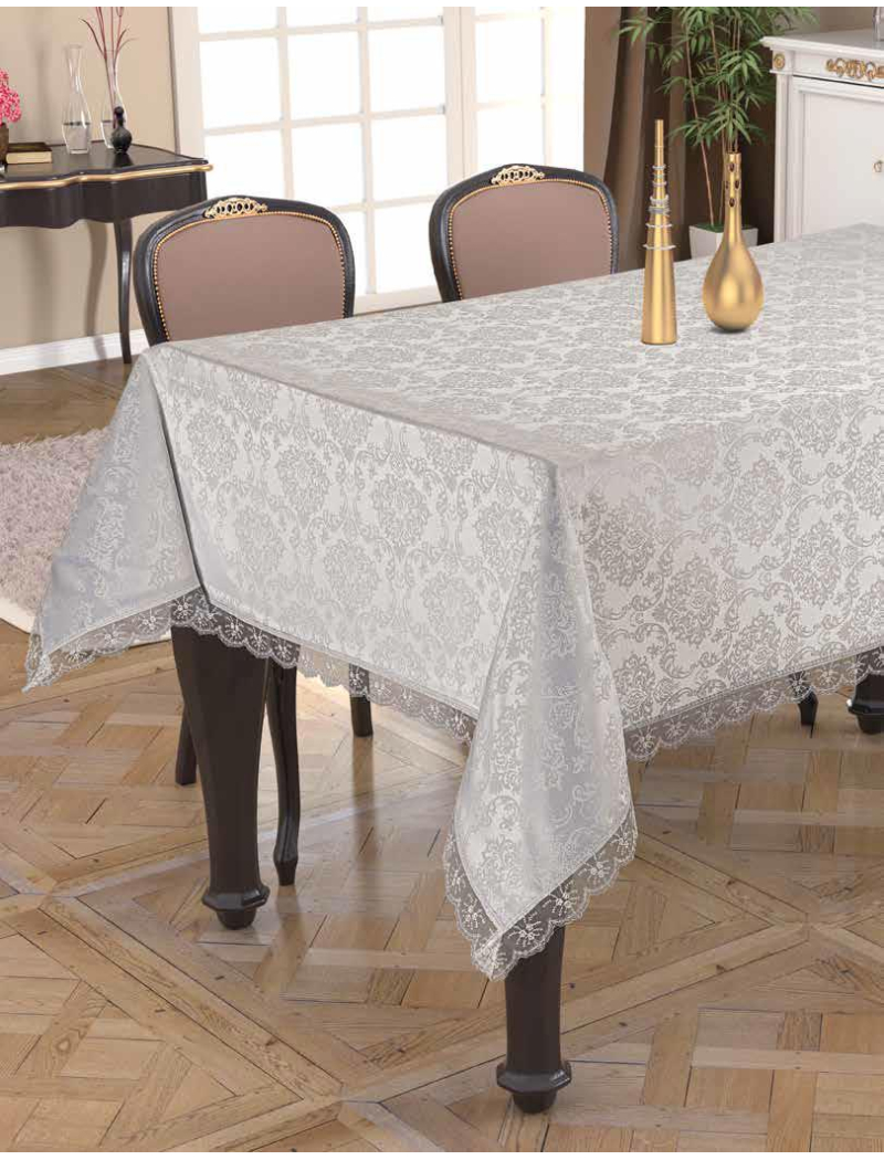 Golden LACED D 252.Скатертина POLYESTER MASA GUPURLU