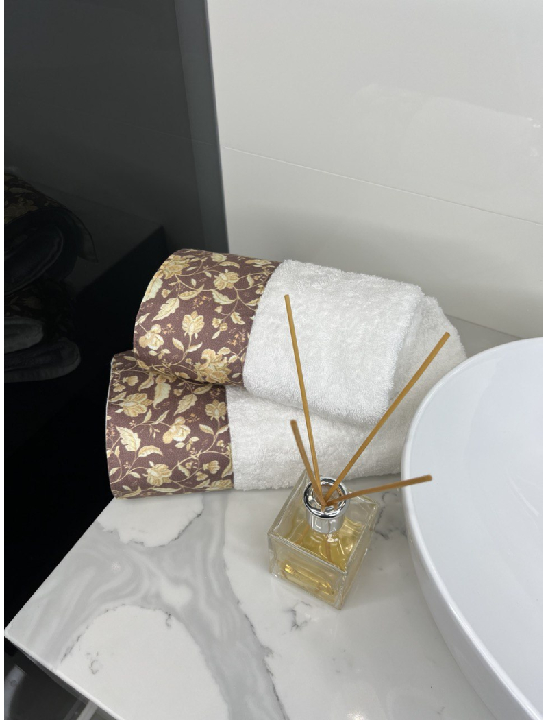 BLZ Versace 2в1 махрові рушники. Щільність 500 г/м2 Belizza Туреччина