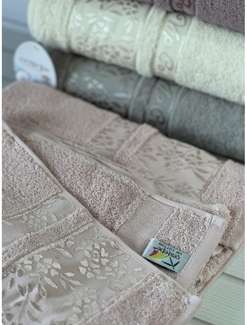 Vip cotton Buket махрові рушники 50х90см., 6 шт/уп. CestepeТуреччина.