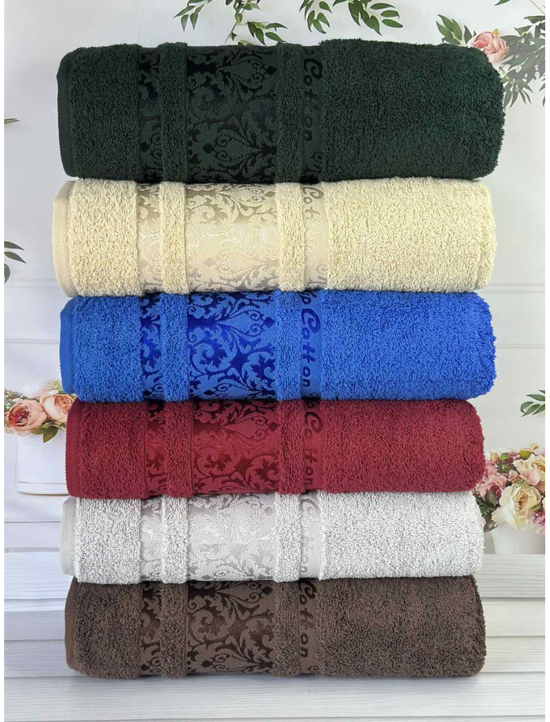 Vip cotton Hayal махрові рушники 50х90см., 6 шт/уп. CestepeТуреччина.
