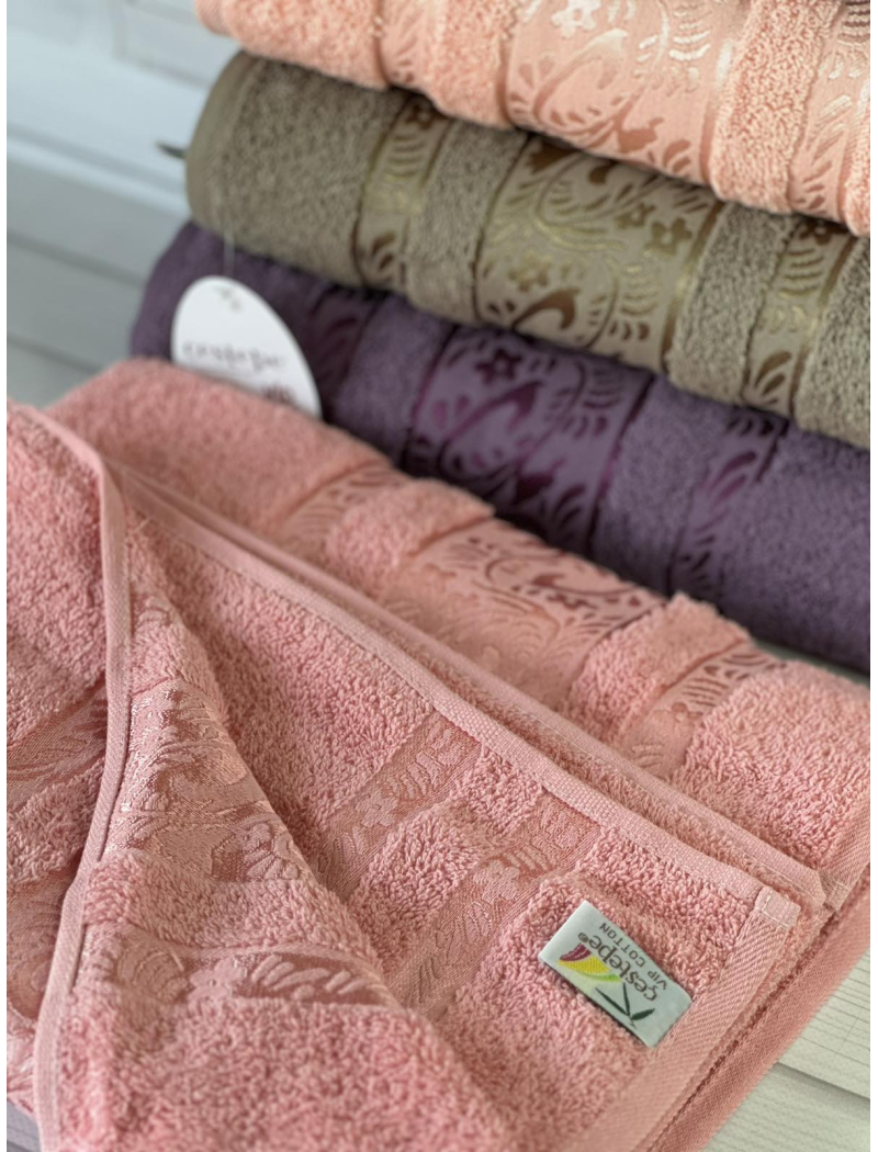 Vip cotton Melissa махрові рушники 50х90см., 6 шт/уп. CestepeТуреччина.