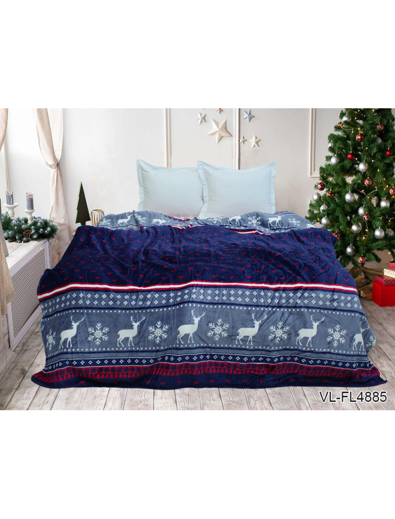 Плед велсофт (микрофибра) VL-FL4885